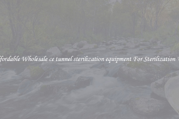 Affordable Wholesale ce tunnel sterilization equipment For Sterilization Use