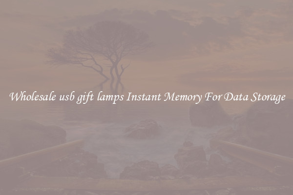 Wholesale usb gift lamps Instant Memory For Data Storage