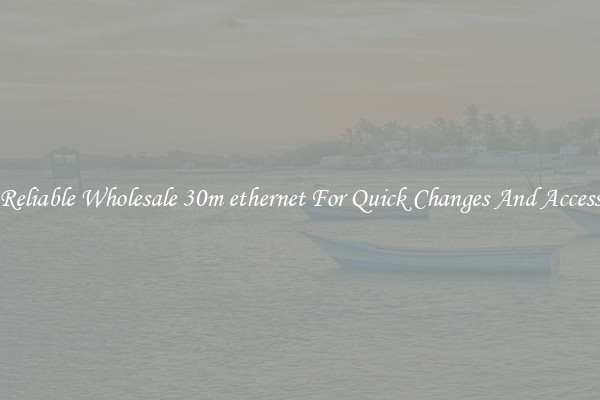 Reliable Wholesale 30m ethernet For Quick Changes And Access